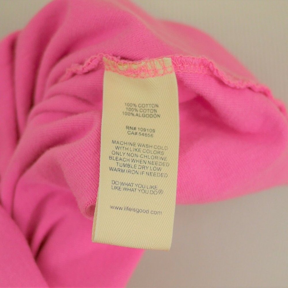 LIFE IS GOOD "GIRLS NIGHT OUT Pink T-shirt - Picture 8 of 8